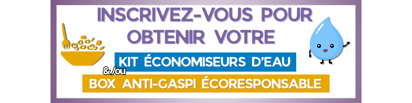 Mousseurs d'eau et box antigaspi