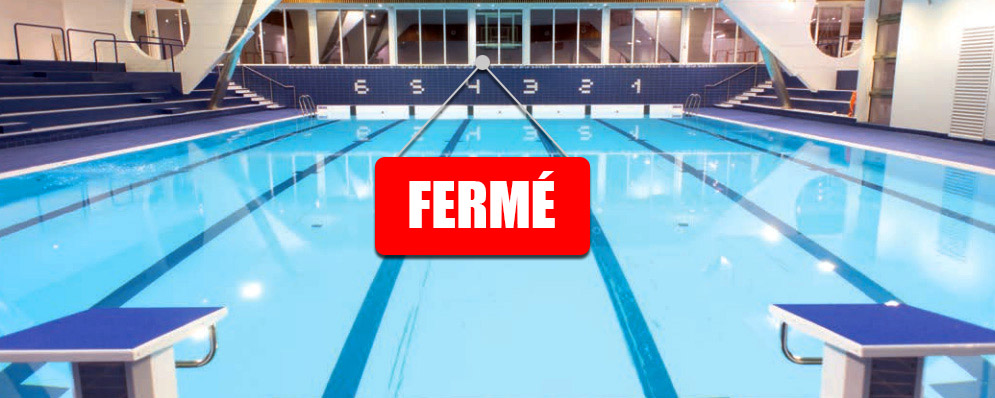 Piscine fermée