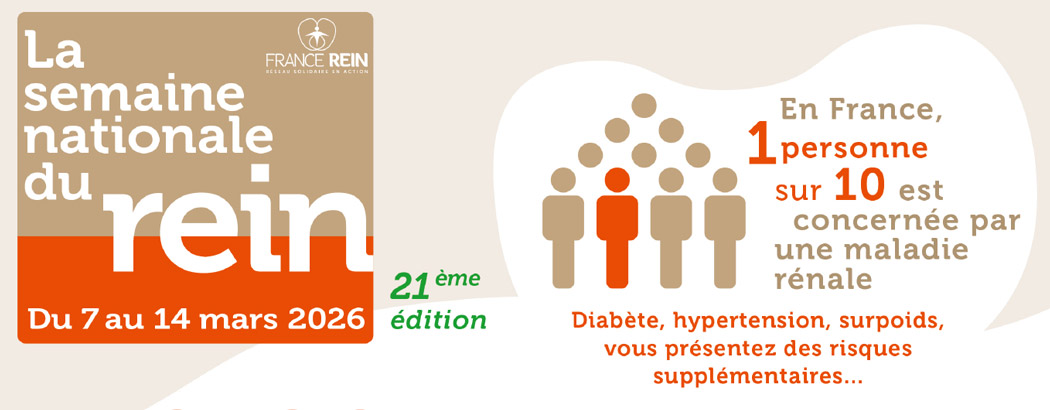 Semaine nationale du rein 21e