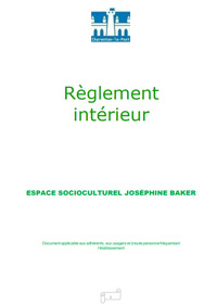 Règlement intérieur