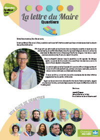 Lettres de quartier du Maire>